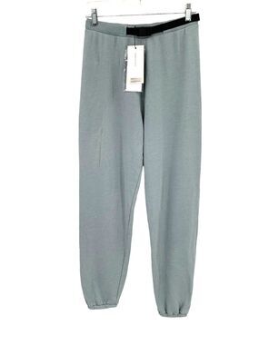 NWT John Elliott Women's Belted Vintage Fleece Sweatpants Size 2 Med LUNAR